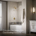 KOHLER K-TS27421-4 Tone™ Rite-Temp Bath and Shower Trim Kit, 2.5 GPM, vibrant brushed moderne brass - view 3