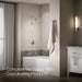 KOHLER K-TS27421-4 Tone™ Rite-Temp Bath and Shower Trim Kit, 2.5 GPM, vibrant brushed nickel - view 3