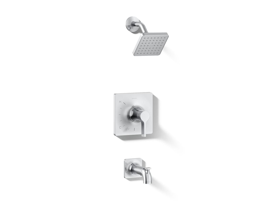 KOHLER K-TS28127-4G Venza Rite-Temp bath and shower trim kit, 1.75 gpm, polished chrome