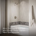 KOHLER K-TS28127-4G Venza Rite-Temp bath and shower trim kit, 1.75 gpm, vibrant brushed nickel - view 5