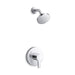 KOHLER K-TS35321-4H Elate Rite-Temp Shower Trim Kit, 1.5 GPM, polished chrome