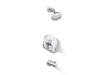KOHLER K-TS35322-4G Elate Rite-Temp Bath and Shower Trim Kit, 1.75 GPM, polished chrome