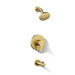 KOHLER K-TS35322-4Y Elate Rite-Temp Bath and Shower Trim Kit, 2.5 GPM, vibrant brushed moderne brass