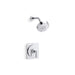 KOHLER K-TS38264-4G Castia Rite-Temp® Shower Trim Kit, 1.75 GPM, Polished Chrome - 3/4 view of product