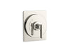 KOHLER K-TS38266-4 Castia Rite-Temp® Valve Trim, Vibrant Polished Nickel - 3/4 view of product