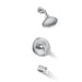 KOHLER K-TS395-4SG Devonshire Rite-Temp bath and shower trim kit, 1.75 gpm, slip-fit spout, polished chrome - view 5