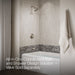 KOHLER K-TS395-4SG Devonshire Rite-Temp bath and shower trim kit, 1.75 gpm, slip-fit spout, vibrant brushed nickel - view 2