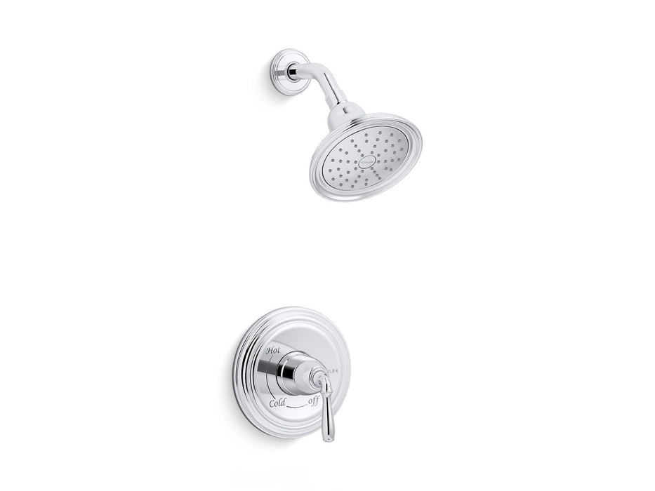 KOHLER K-TS396-4G Devonshire Rite-Temp shower trim kit, 1.75 gpm, polished chrome