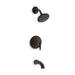 KOHLER K-TS45104-4 Alteo Rite-Temp bath and shower trim with lever handle and 2.5 gpm showerhead, oil rubbed bronze