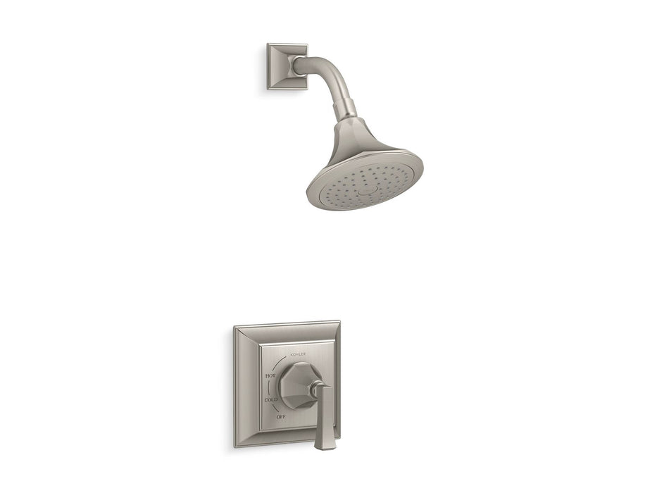 KOHLER K-TS462-4V Memoirs Stately Rite-Temp Shower Trim Kit, 2.5 GPM, vibrant brushed nickel