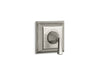 KOHLER K-TS463-4V Memoirs Stately Rite-Temp valve trim, vibrant brushed nickel