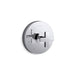 KOHLER K-TS73115-3 Composed Rite-Temp valve trim with cross handle, polished chrome