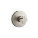 KOHLER K-TS73115-3 Composed Rite-Temp valve trim with cross handle, vibrant brushed nickel
