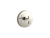 KOHLER K-TS73115-3 Composed Rite-Temp valve trim with cross handle, vibrant polished nickel