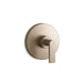 KOHLER K-TS73115-4 Composed Rite-Temp valve trim with lever handle, vibrant brushed bronze
