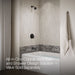 KOHLER K-TS97074-4G Pitch Rite-Temp bath and shower trim kit, 1.75 gpm, matte black - view 4