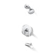 KOHLER K-TS97074-4Y Pitch Rite-Temp Bath and Shower Trim Kit, 2.5 GPM, polished chrome