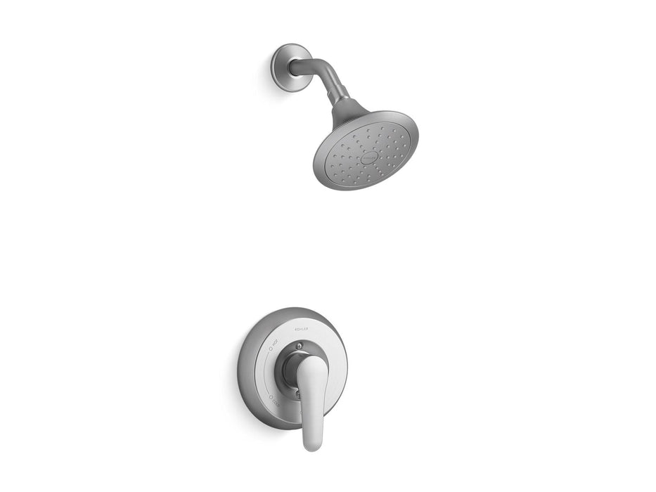 KOHLER K-TS98008-4G July™ Rite-Temp Shower Trim Kit, 1.75 GPM, brushed chrome