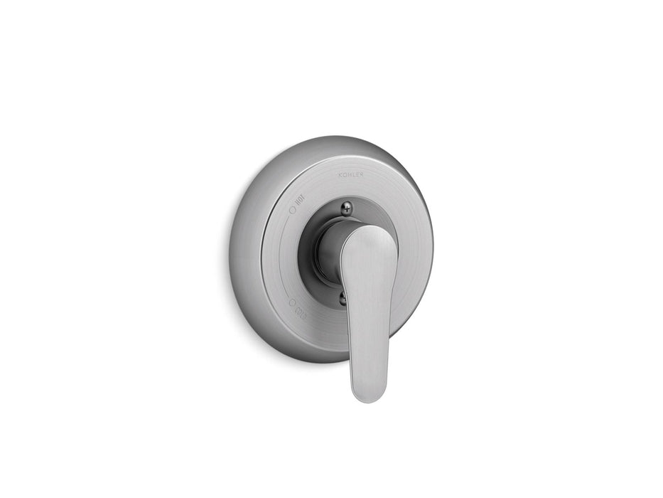 KOHLER K-TS98147-4 July Rite-Temp valve trim, brushed chrome