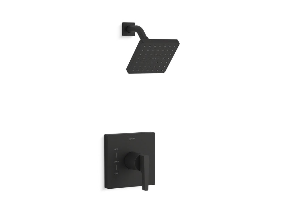 KOHLER K-TS99764-4G Honesty Rite-Temp shower trim kit, 1.75 gpm, matte black