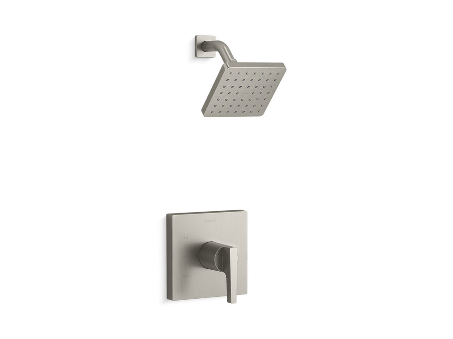 KOHLER K-TS99764-4G Honesty Rite-Temp shower trim kit, 1.75 gpm, vibrant brushed nickel