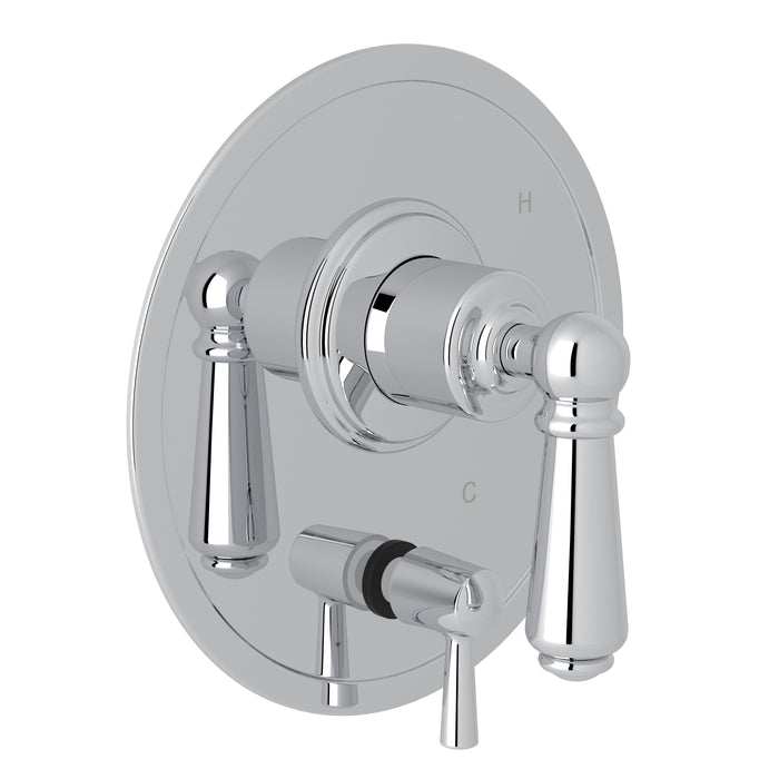 Perrin & Rowe U.2010N Edwardian 1/2" Pressure Balance Trim With Diverter