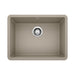 BLANCO 522417 Precis 24" Single Bowl Kitchen Sink - Truffle