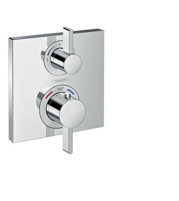 hansgrohe Ecostat Square Thermostatic Trim with Volume Control