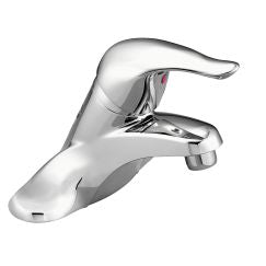 Moen L4601 Chateau 4 In. Centerset Single Handle Low-Arc Bathroom Faucet in Chrome
