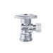 Oatey 4706PCLF 3/8" FIP Inlet x 3/8" O.D. Outlet 1/4-Turn Angle Water Stop Valve