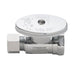 Oatey 4750PCLF 3/8" FIP Inlet x 3/8" O.D. Outlet 1/4-Turn Straight Water Stop Valve