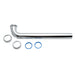 Oatey 3137B-1 1-1/4" x 12" Double Ended Waste Arm with Slip Joint (Budget Gauge)