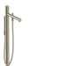 AXOR Uno Freestanding Tub Filler Trim with Zero Handle and 1.75 GPM Handshower
