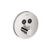 AXOR ShowerSelect Thermostatic Trim Round for 2 Functions