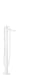 hansgrohe Metropol Freestanding Tub Filler Trim with Lever Handle and 1.75 GPM Handshower