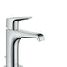 AXOR Citterio E Single-Hole Faucet 125 with Lever Handle and Pop-Up Drain, 1.2 GPM