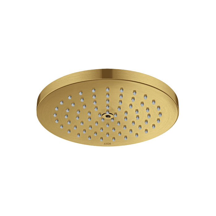 AXOR ShowerSolutions Showerhead 180 1-Jet Powder Rain, 2.5 GPM