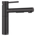 BLANCO Alta II Low Arc Pull-Out Dual-Spray Kitchen Faucet - Matte Black