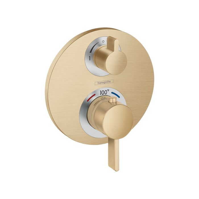 hansgrohe Ecostat S Thermostatic Trim with Volume Control