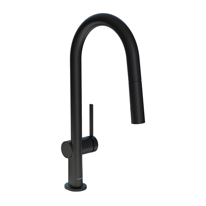 hansgrohe Talis N HighArc Kitchen Faucet, A-Style 2-Spray Pull-Down, 1.75 GPM