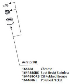 Moen Weymouth 164488 Aerator kit