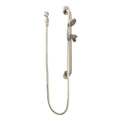 Moen 40124 Capstone 3F Hh Shr W/Grab Bar Chr