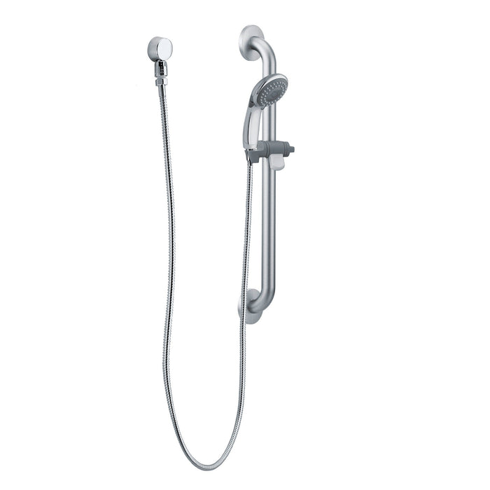 Moen 40124 Capstone 3F Hh Shr W/Grab Bar Chr