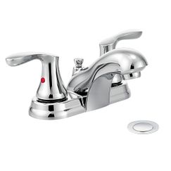 Moen Cornerstone 40225 Cstn Lav 2H Cs W/ Waste Chr