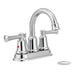 Moen Capstone 41217 Cstn Lav 2H Cs W/ Waste Chr