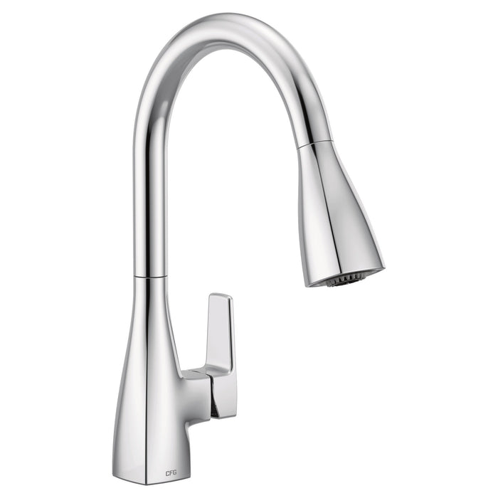 Moen Slate 76162 One-Handle High Arc Pulldown Kitchen Faucet