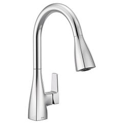 Moen Slate 76162 One-Handle High Arc Pulldown Kitchen Faucet