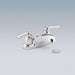Moen 8915CBN Double Handle Centerset Bathroom Faucet from the M-Bition Collection Included Valve