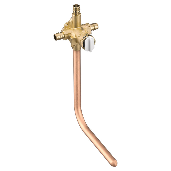 Moen M-Pact FP62365 Includes bulk pack Posi-Temp(R) 1/2" Cold Expansion PEX inlets/CC outlets connection pressure balanc