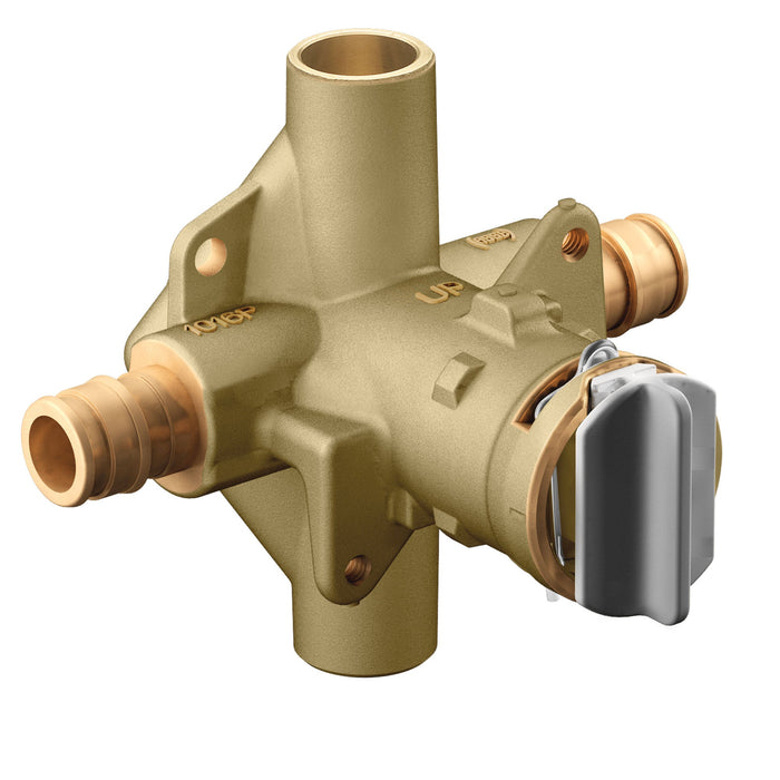 Moen M-Pact FP62365 Includes bulk pack Posi-Temp(R) 1/2" Cold Expansion PEX inlets/CC outlets connection pressure balanc